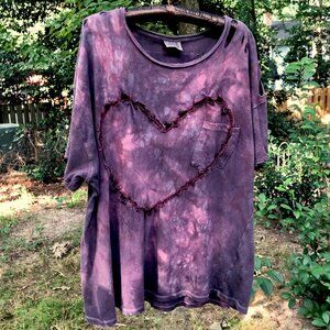 Jaded Gypsy Destroyed Heart Shirt